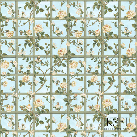 ROSE-TRELLIS-MULTICOLOR-SCHUMACHER-RW416CS11-255-S