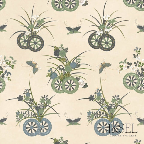 JAPANESE-CHARIOTS-RICE-GREEN-SCHUMACHER-RW608CR41-255