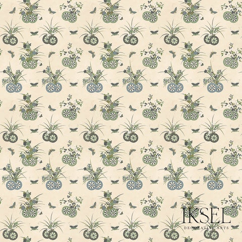 JAPANESE-CHARIOTS-RICE-GREEN-SCHUMACHER-RW608CR41