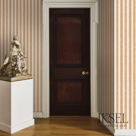 KUBILAIS-STRIPE-TERRACOTTA-SCHUMACHER-RW713CS76