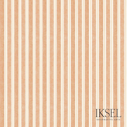 KUBILAIS-STRIPE-TERRACOTTA-SCHUMACHER-RW713CS76