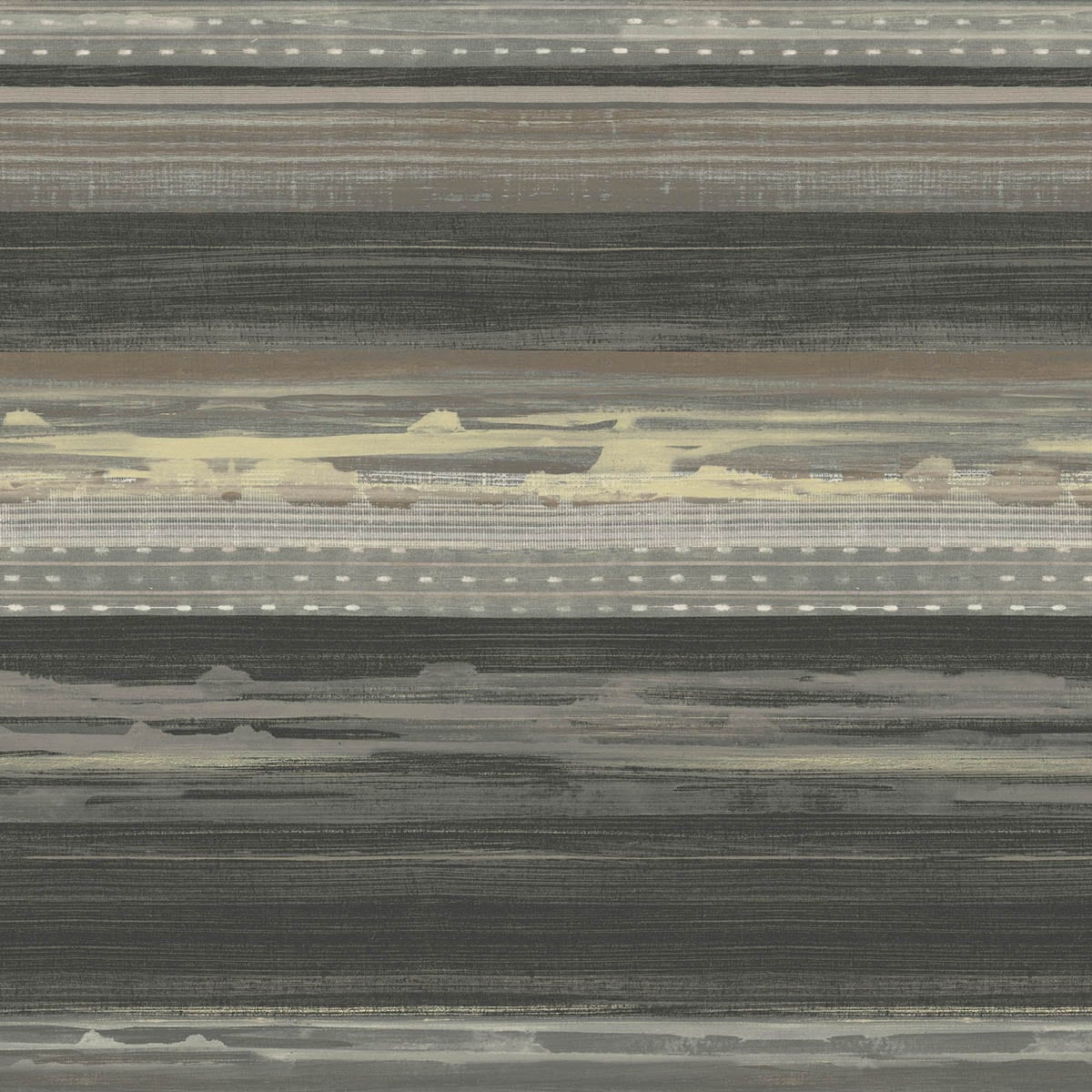 Seabrook Designs RY31320 Boho Rhapsody Horizon Brushed Stripe  Wallpaper Brushed Ebony, Walnut, and Blonde