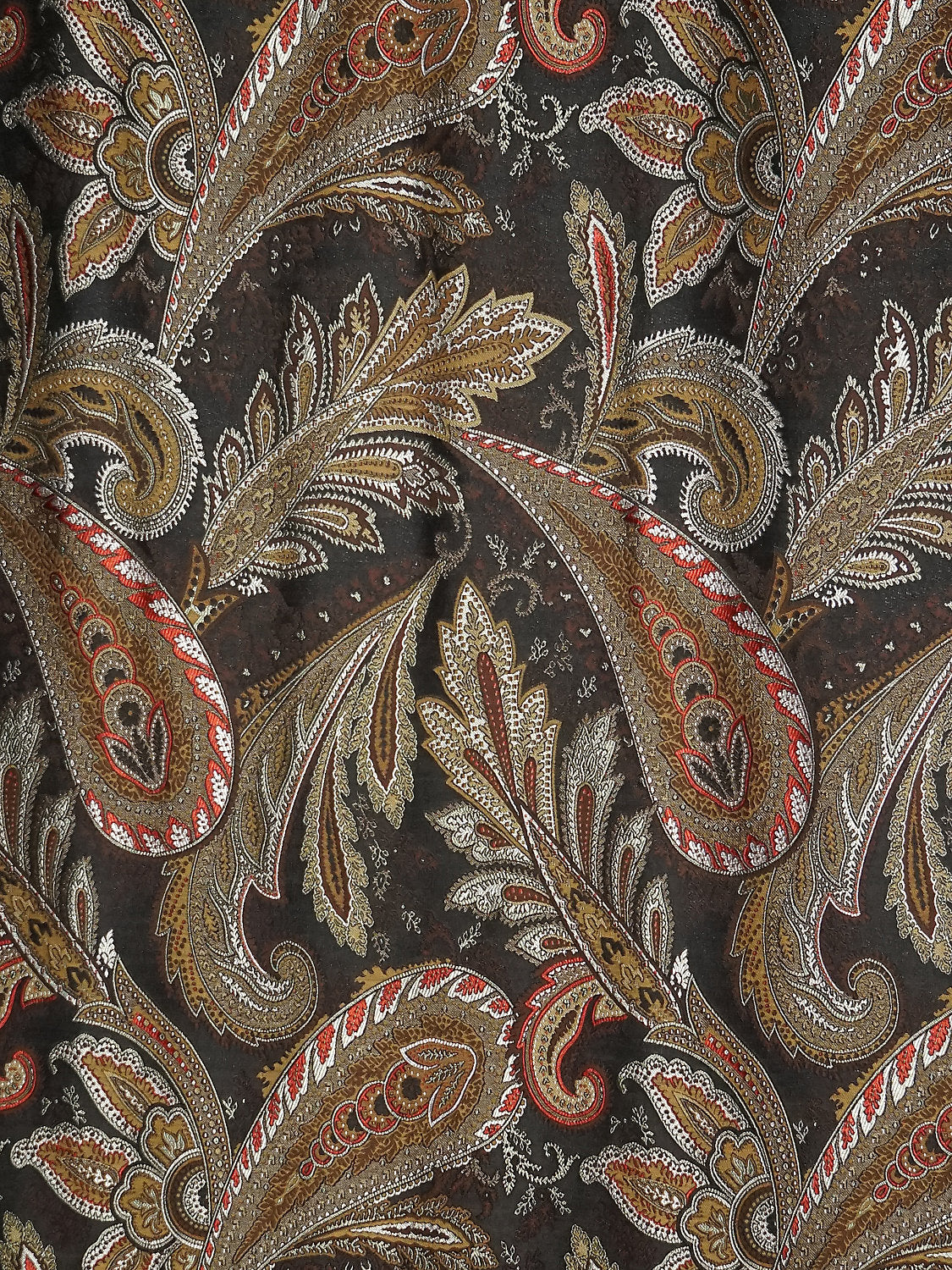 Paisiello - Black Coral - Scalamandre Fabric