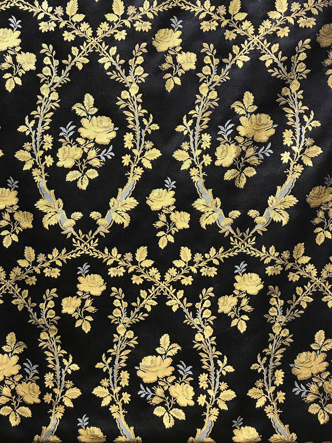 Lampas Torcello - Gold On Black