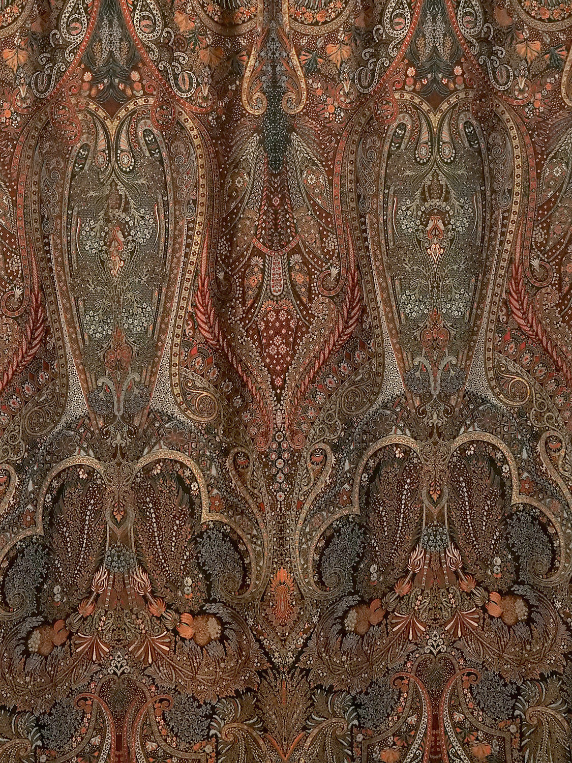 Livonia - Black Multi - Scalamandre Fabric
