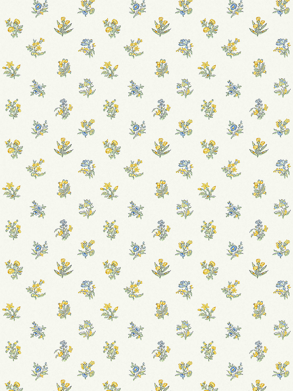 Summer Flora Wallcovering - Golden Meadow