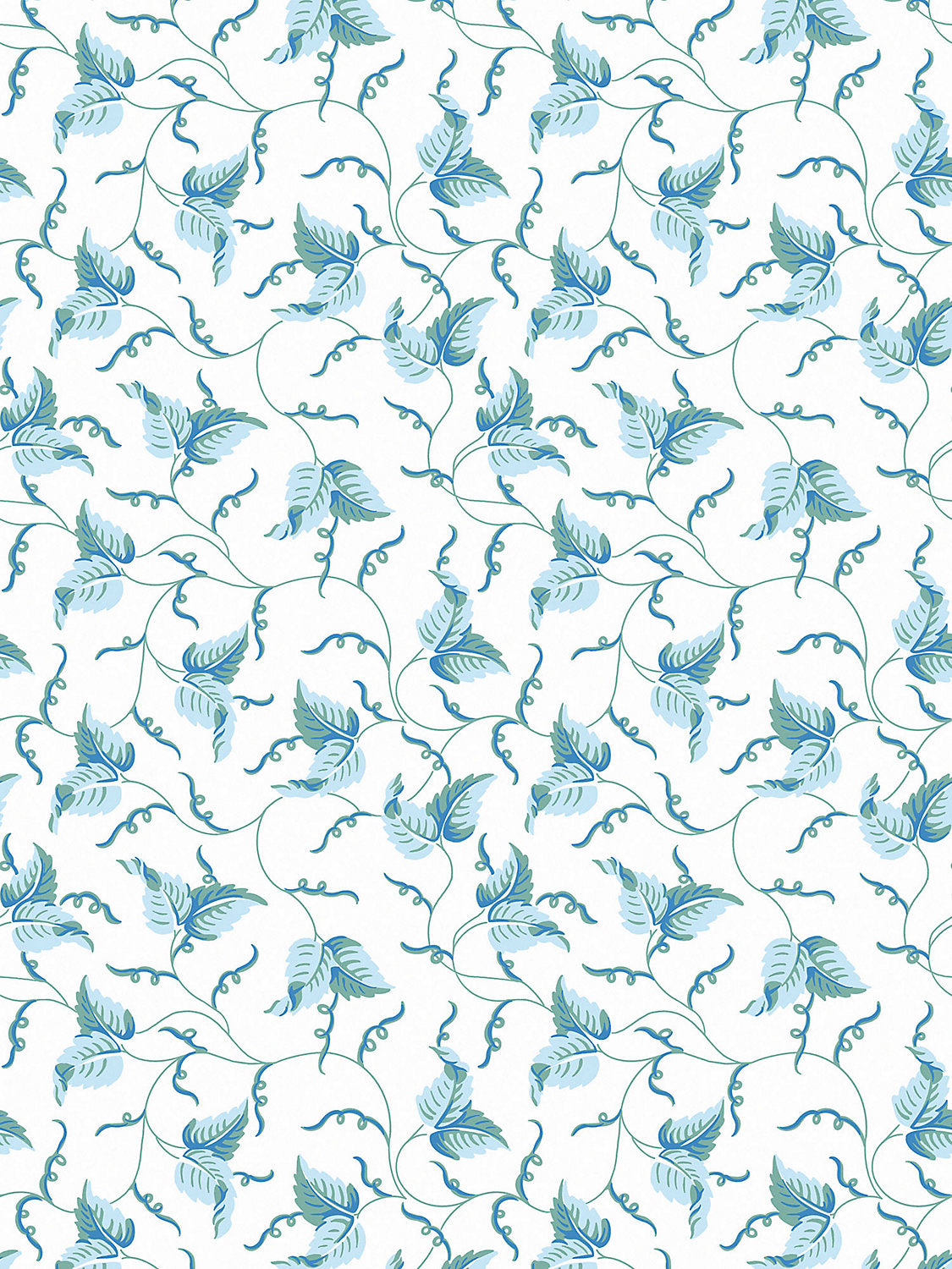 Angle Leaf Wallcovering - Sky Garden - Scalamandre Wallpaper
