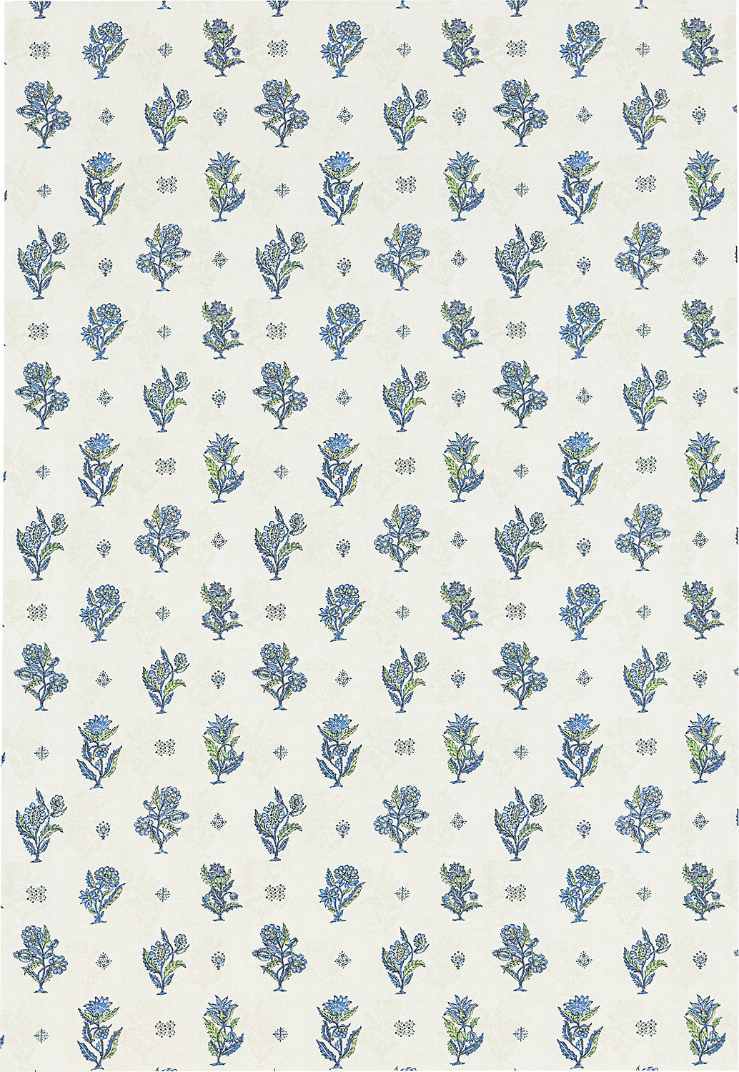 Calico Wallcovering - Lapis Olive - Scalamandre Wallpaper