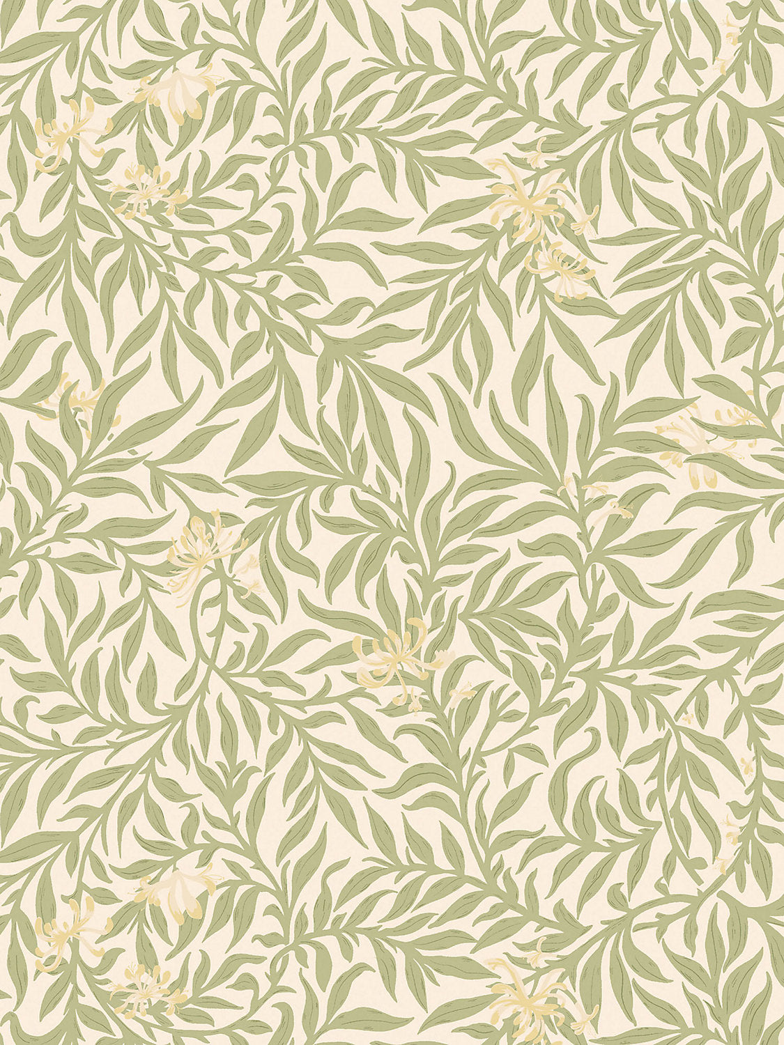 Honeysuckle Wallcovering - Sage
