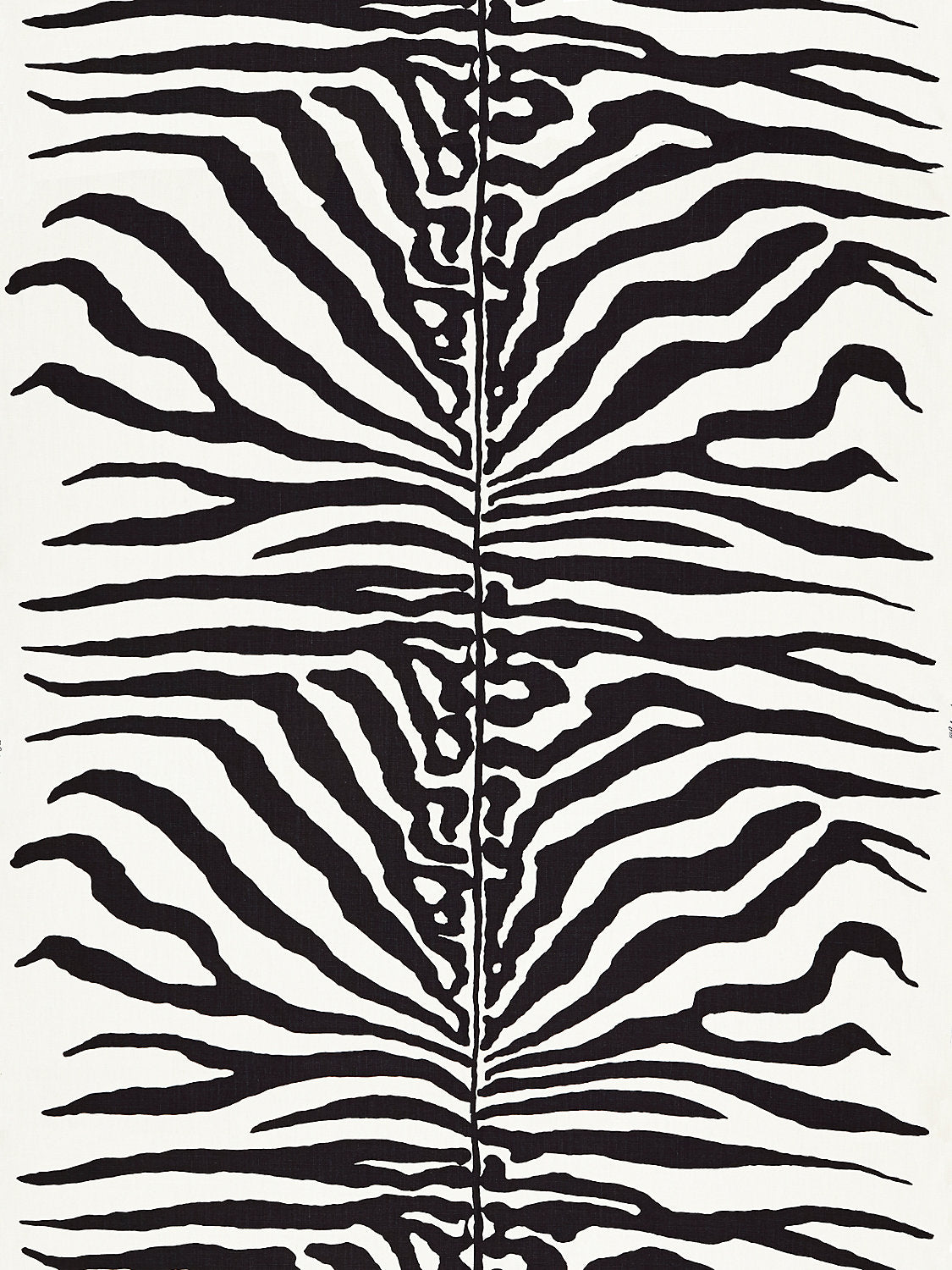 Zebra - Black - Scalamandre Fabric
