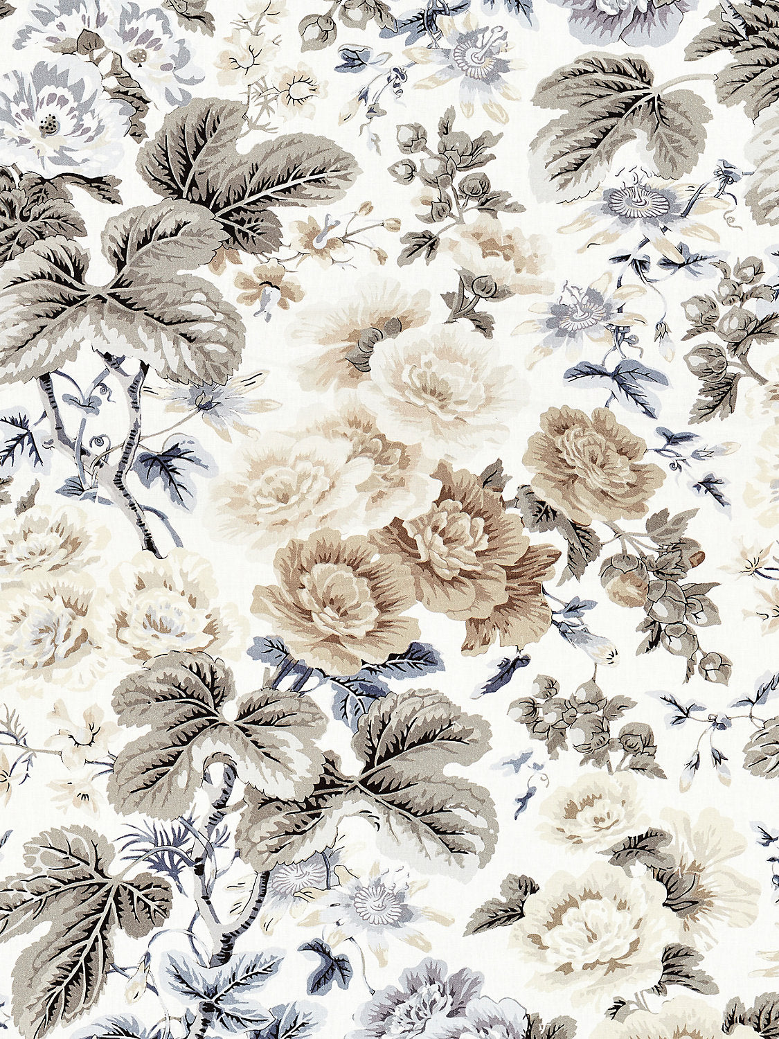Highgrove Linen Print - Winter Sky