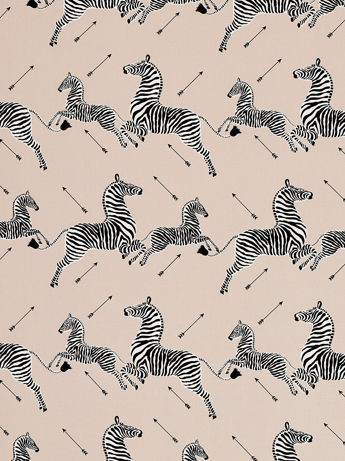 Zebras Petite - Sand - Scalamandre Fabric