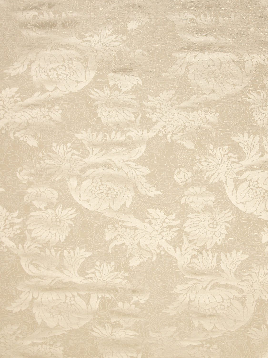Damas Parc Monceau - Cream - Scalamandre Fabric