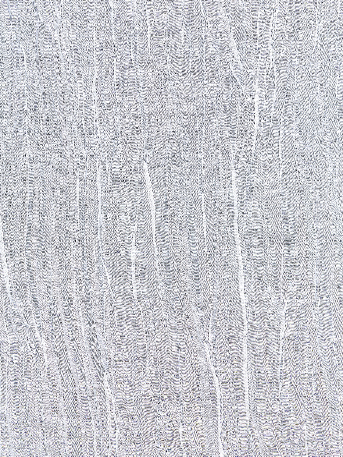 Pleated Linen Sheer - Cloud