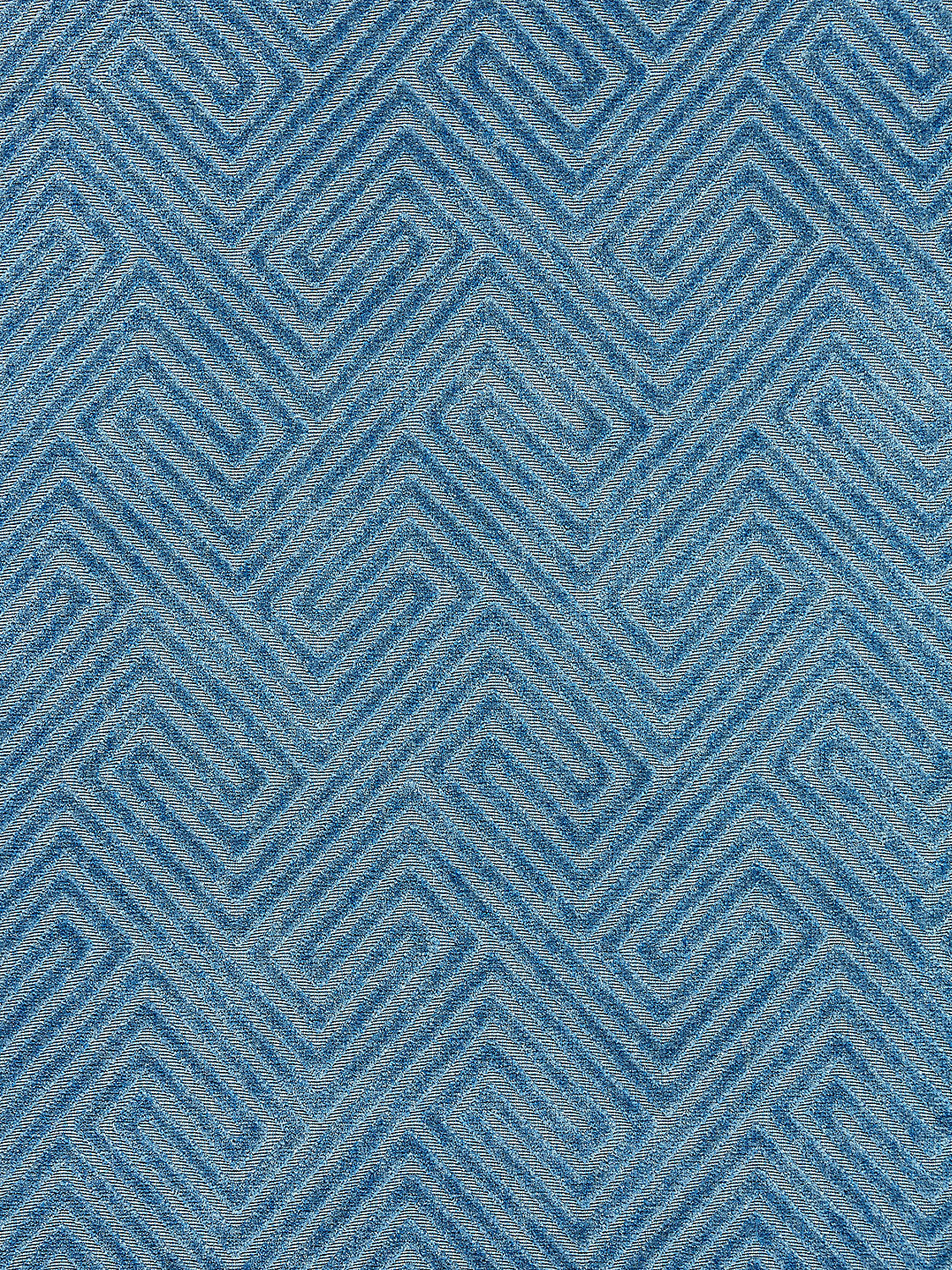 Meander Velvet - Denim - Scalamandre Fabric