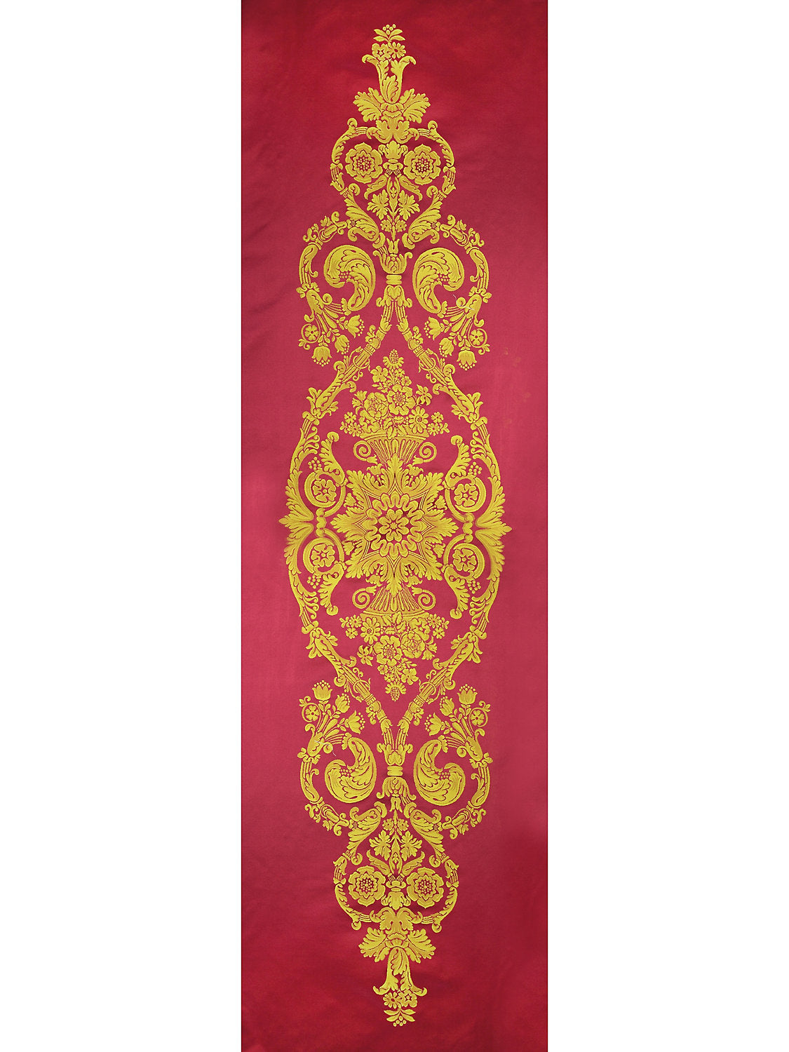 Madison - Royal Gold On Regal Red