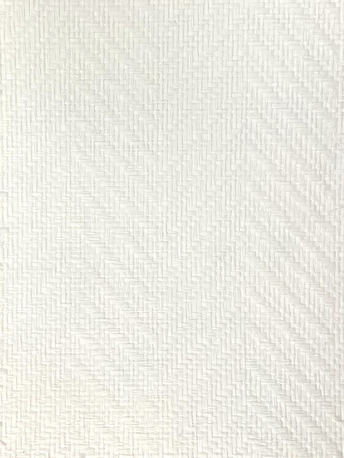 Herringbone Basket Weave - White