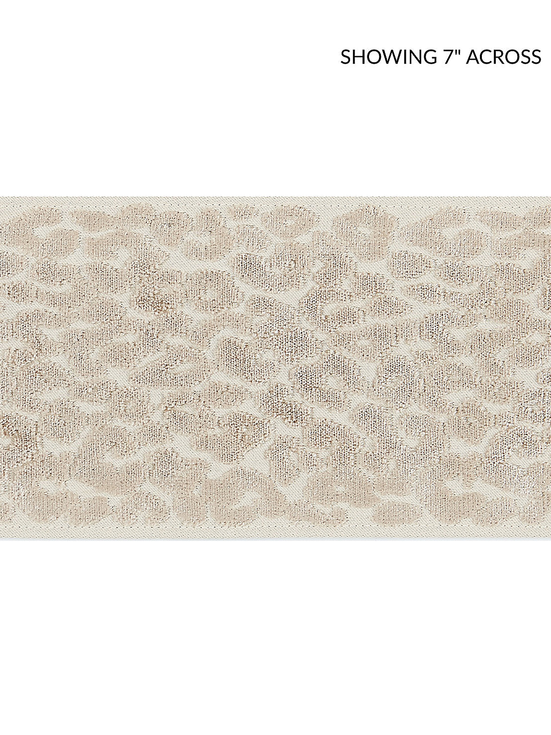 Leopard Velvet Tape - Fawn