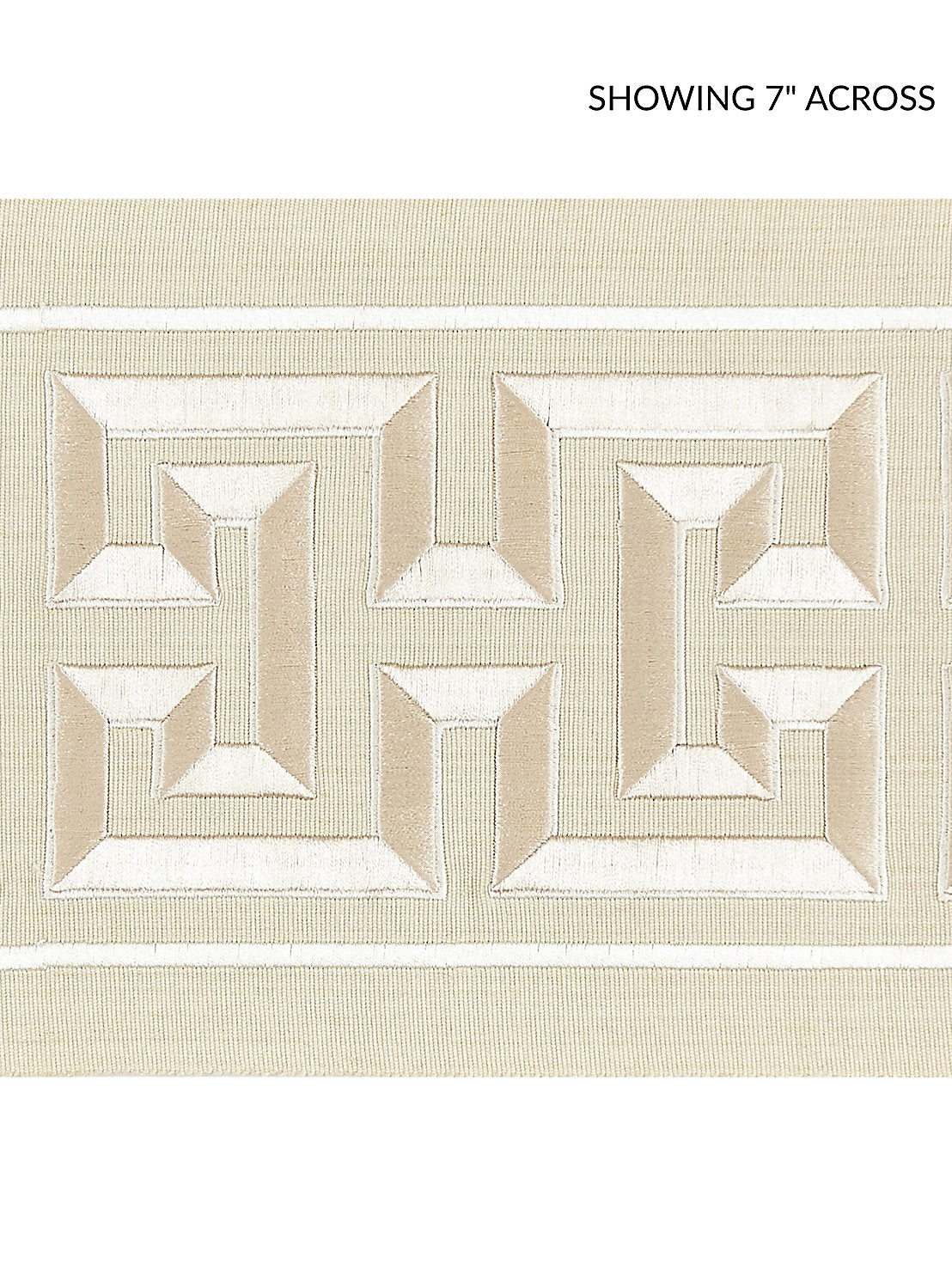 Imperial Embroidered Tape - Sand - Scalamandre Trim