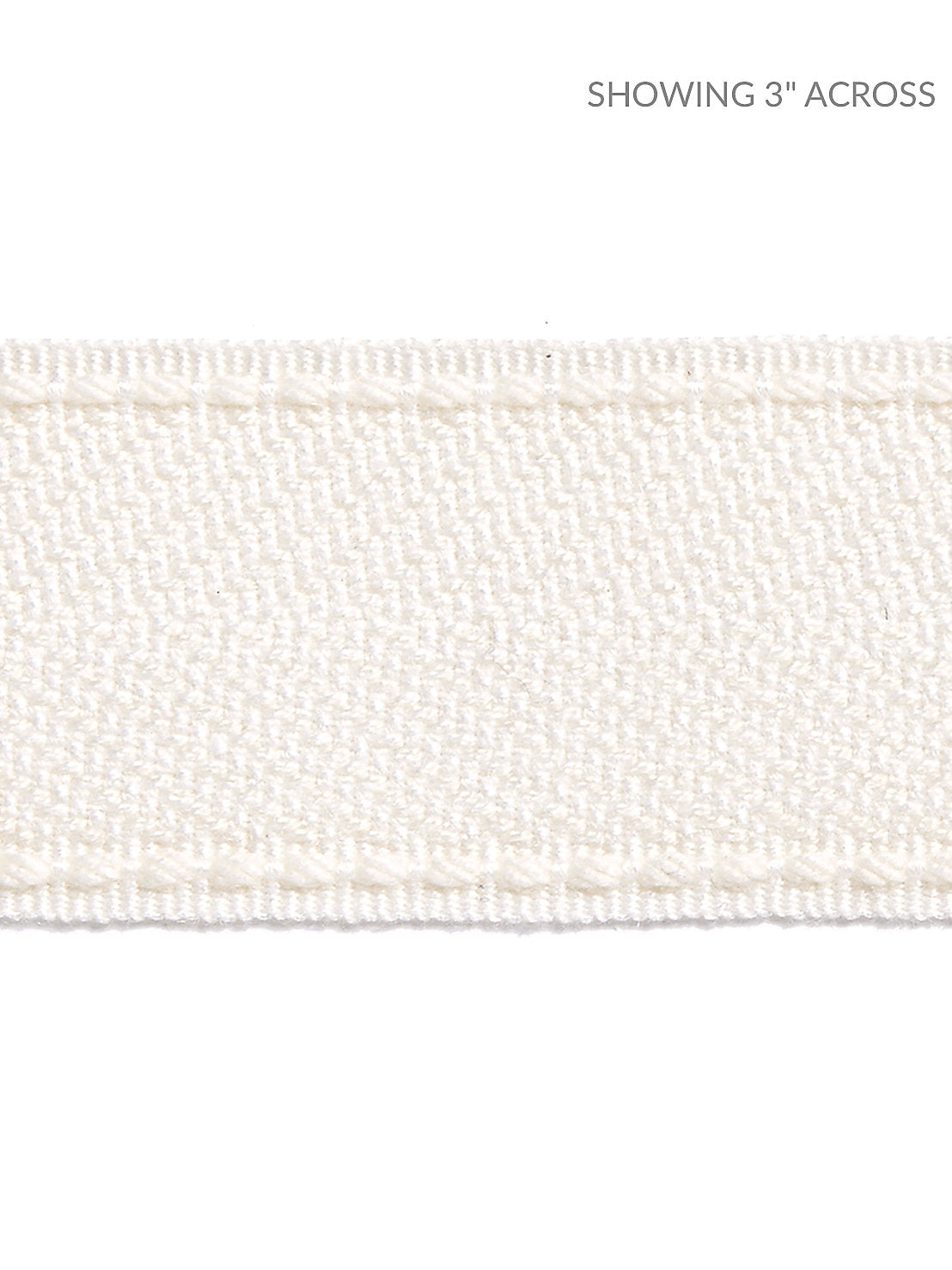 Montauk Herringbone Tape - Snow