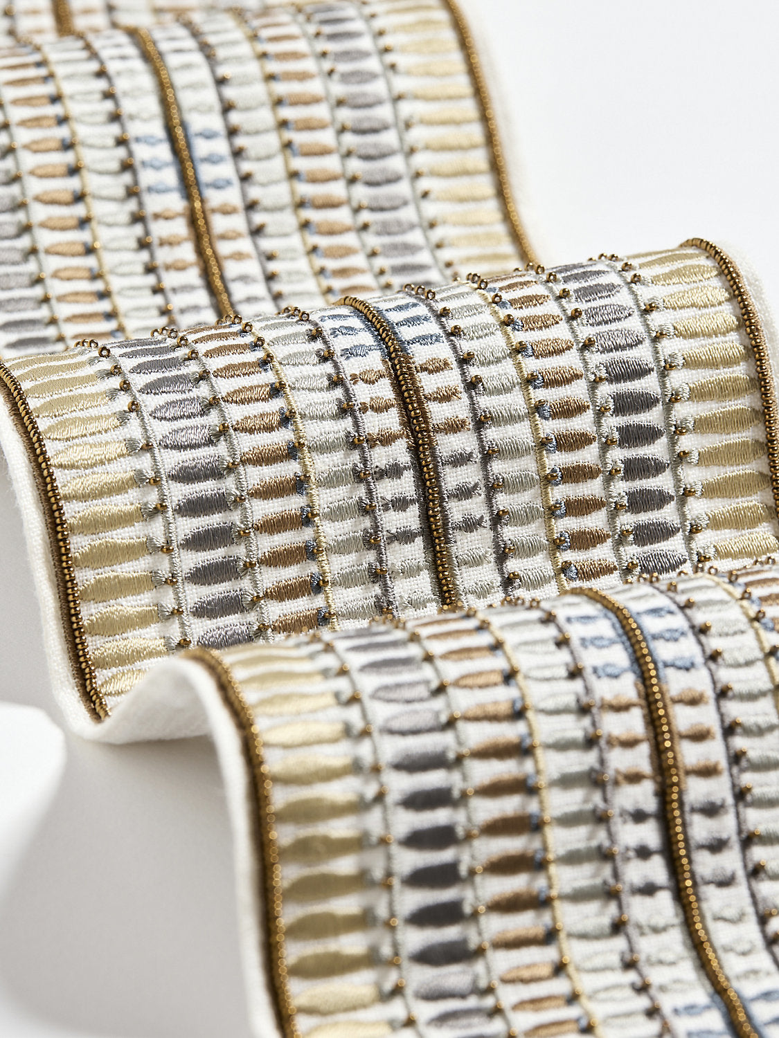 Amarna Embellished Tape - Desert - Scalamandre Trim