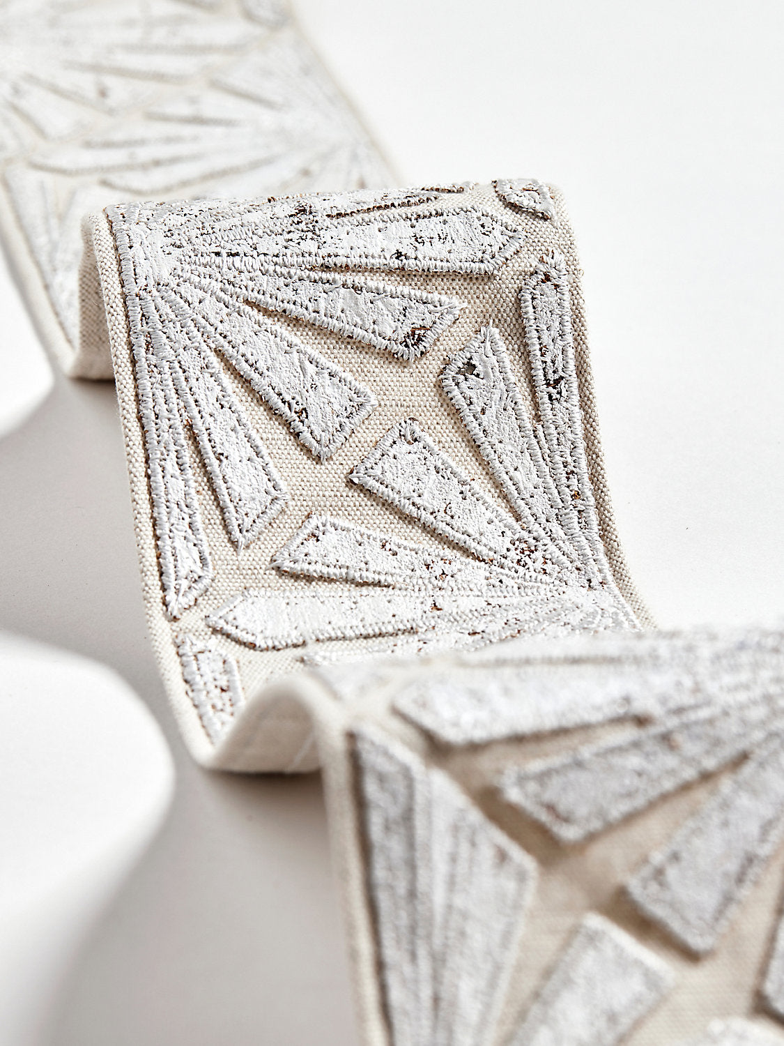 Milan Applique Tape - Parchment - Scalamandre Trim