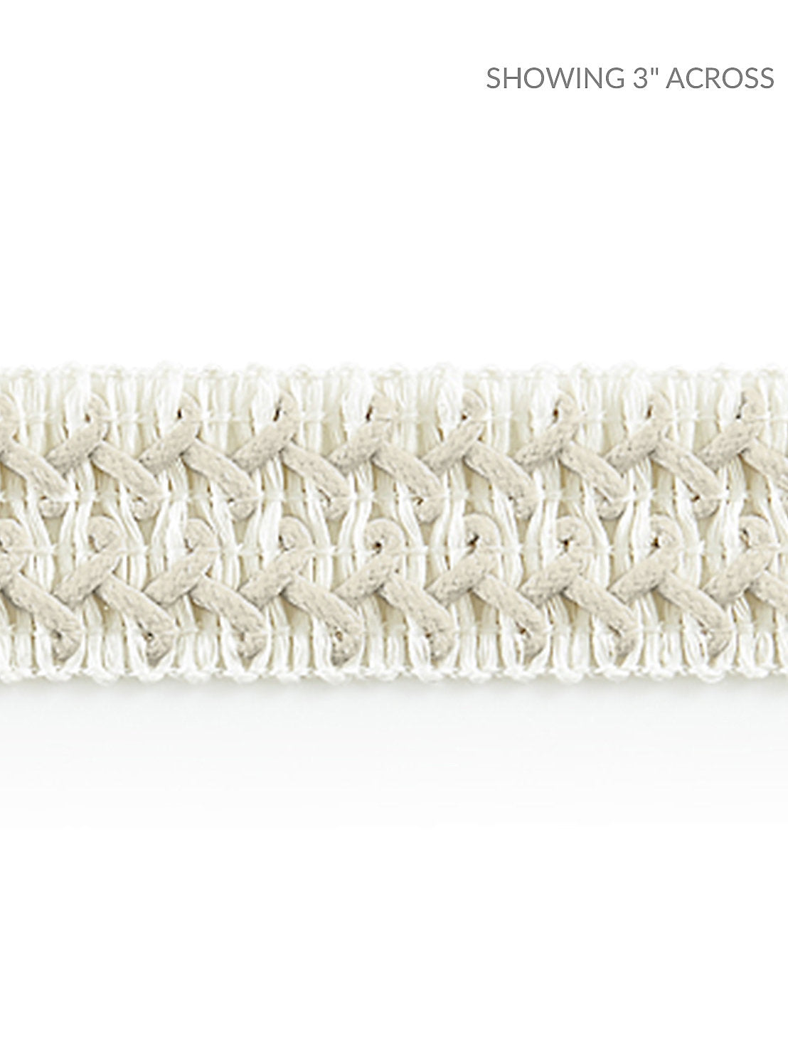 Kaarina Linen Braid - Blanc - Scalamandre Trim