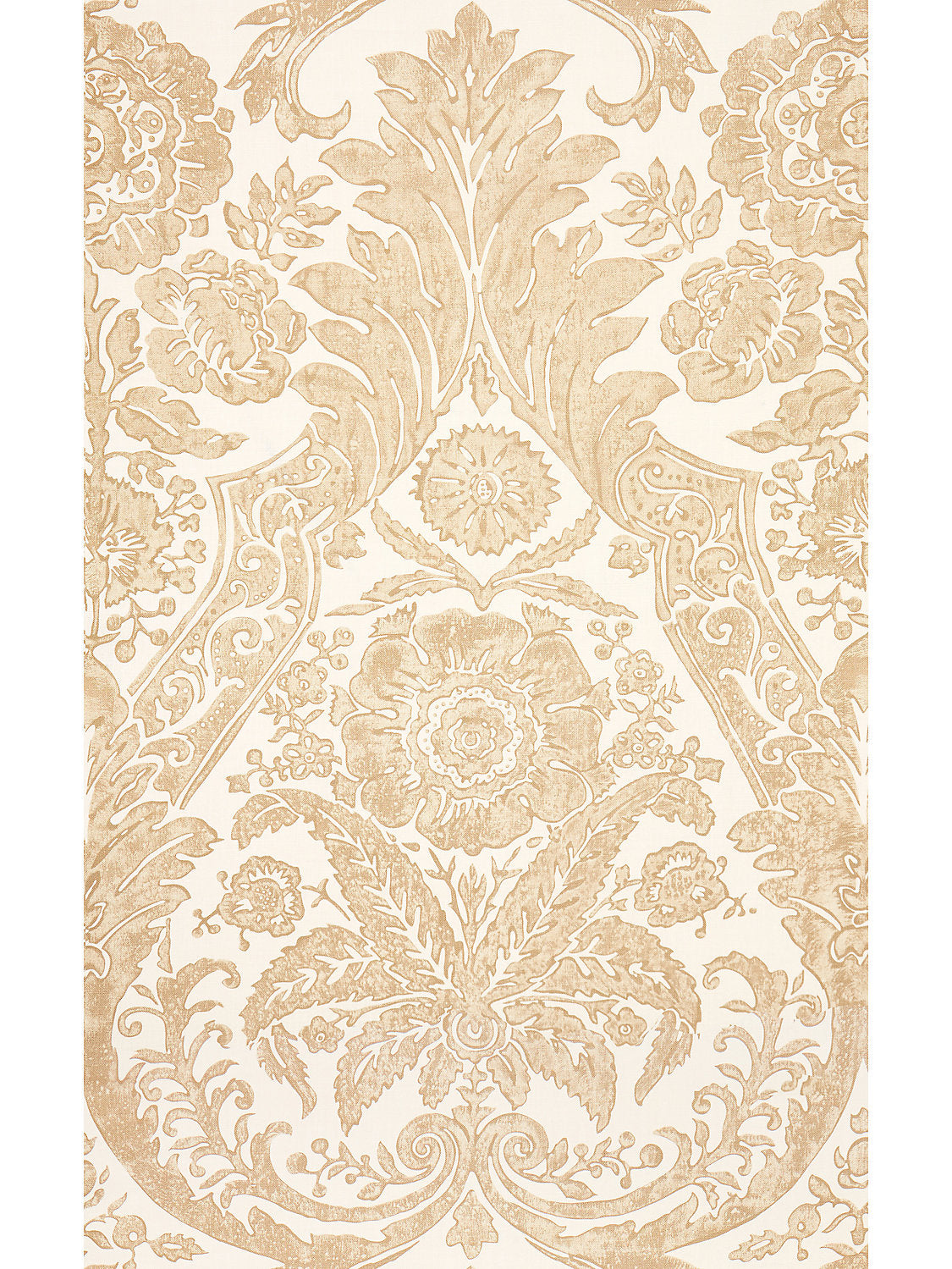 Luciana Damask Print - Sand