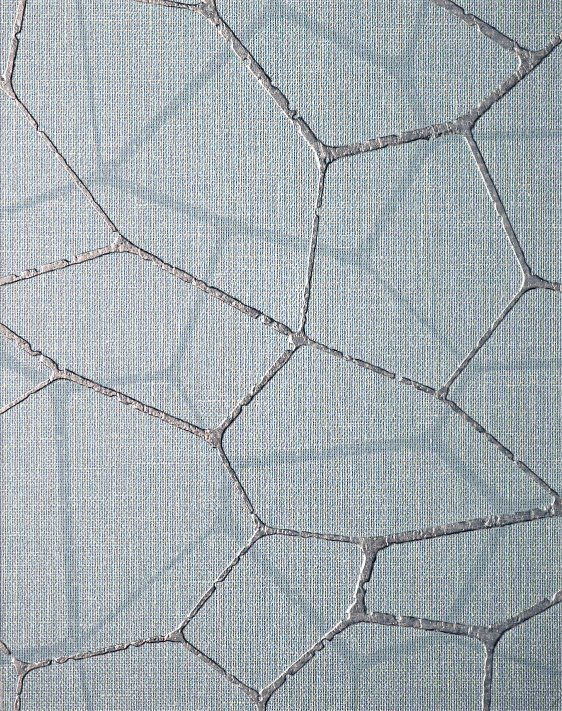 Lattice Wallcovering - Silver Sky
