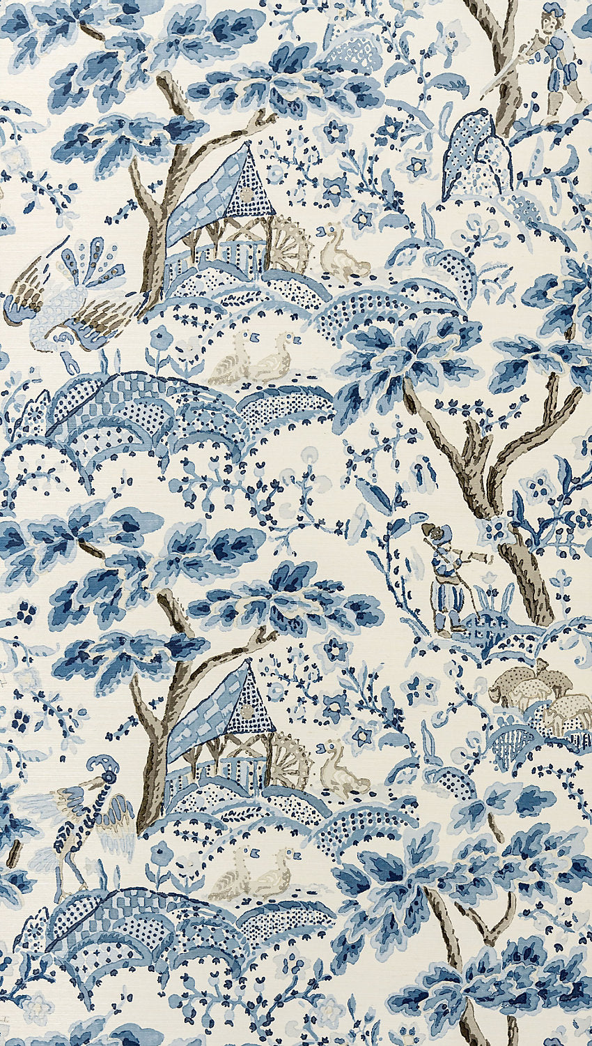 KELMESCOTT WALLCOVERING Porcelain SC WP88588 0001 by Scalamandre