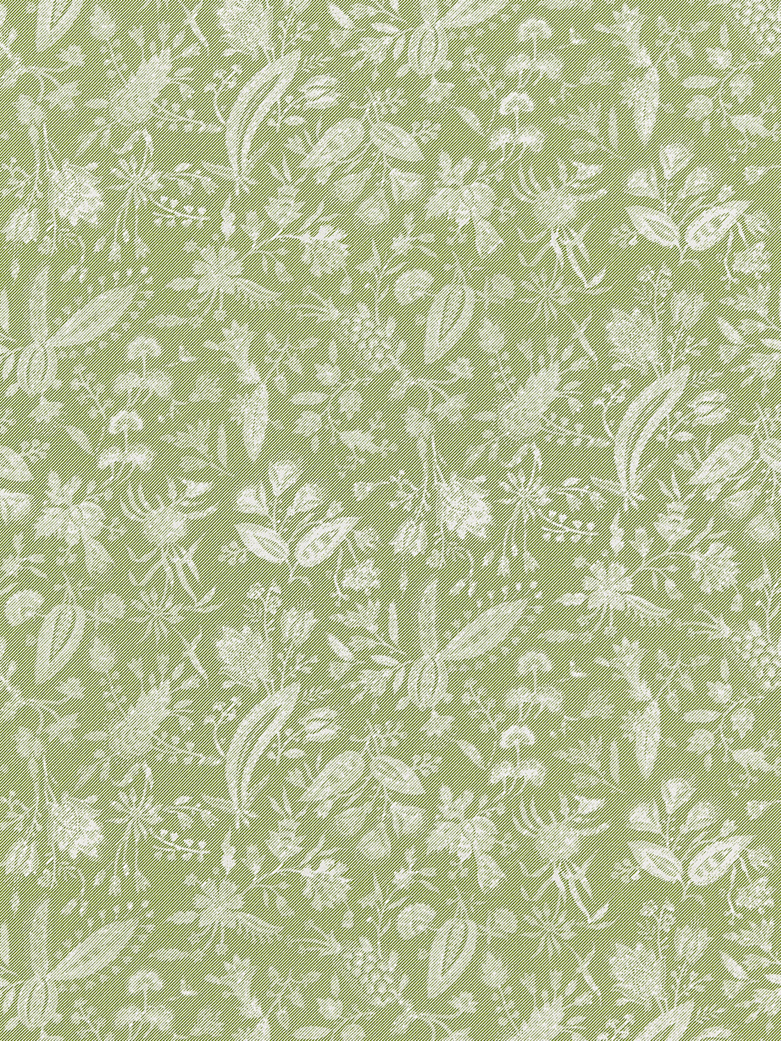Tulia Linen Print - Willow