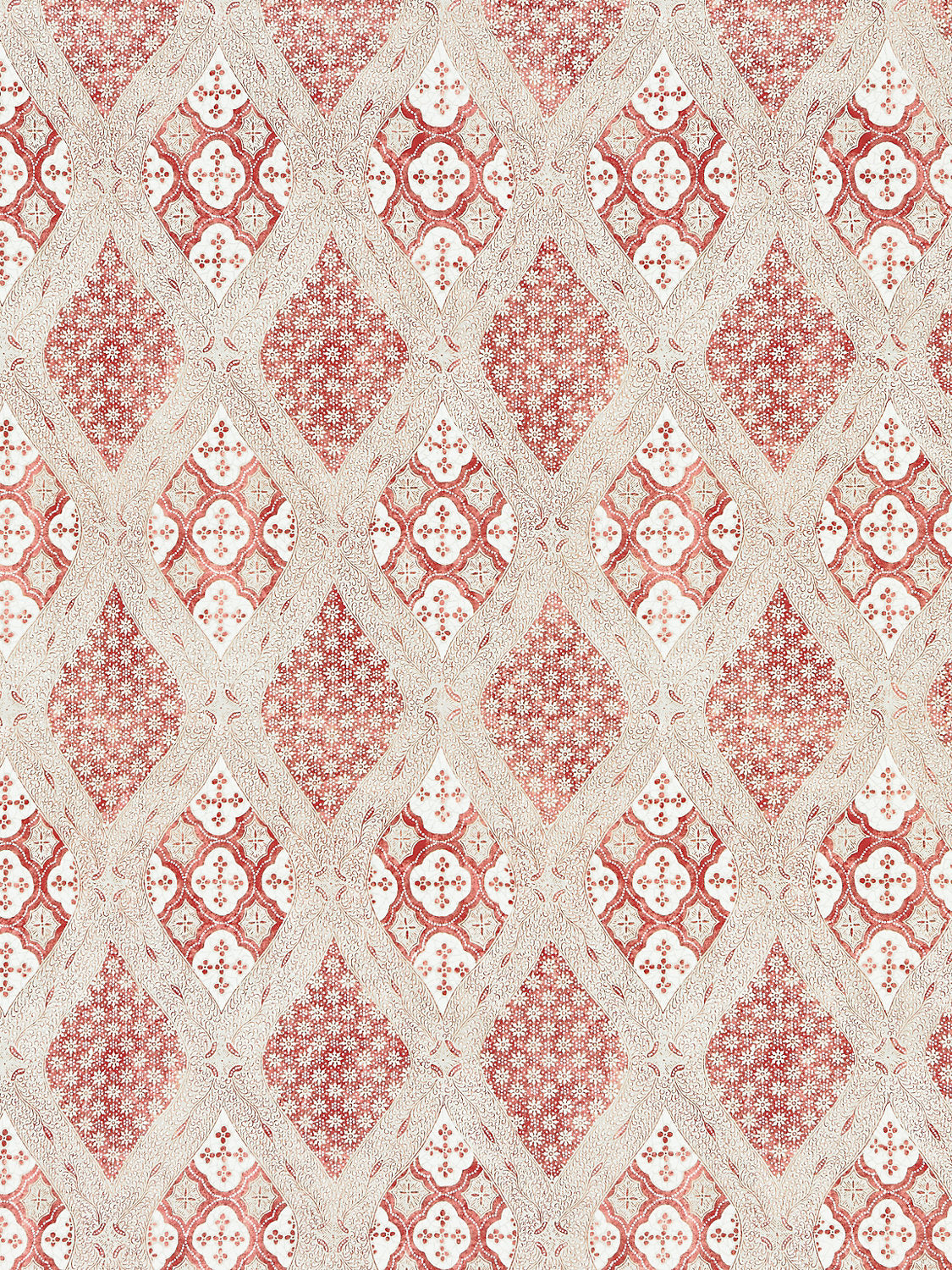 Farrah Print - Coral Spice