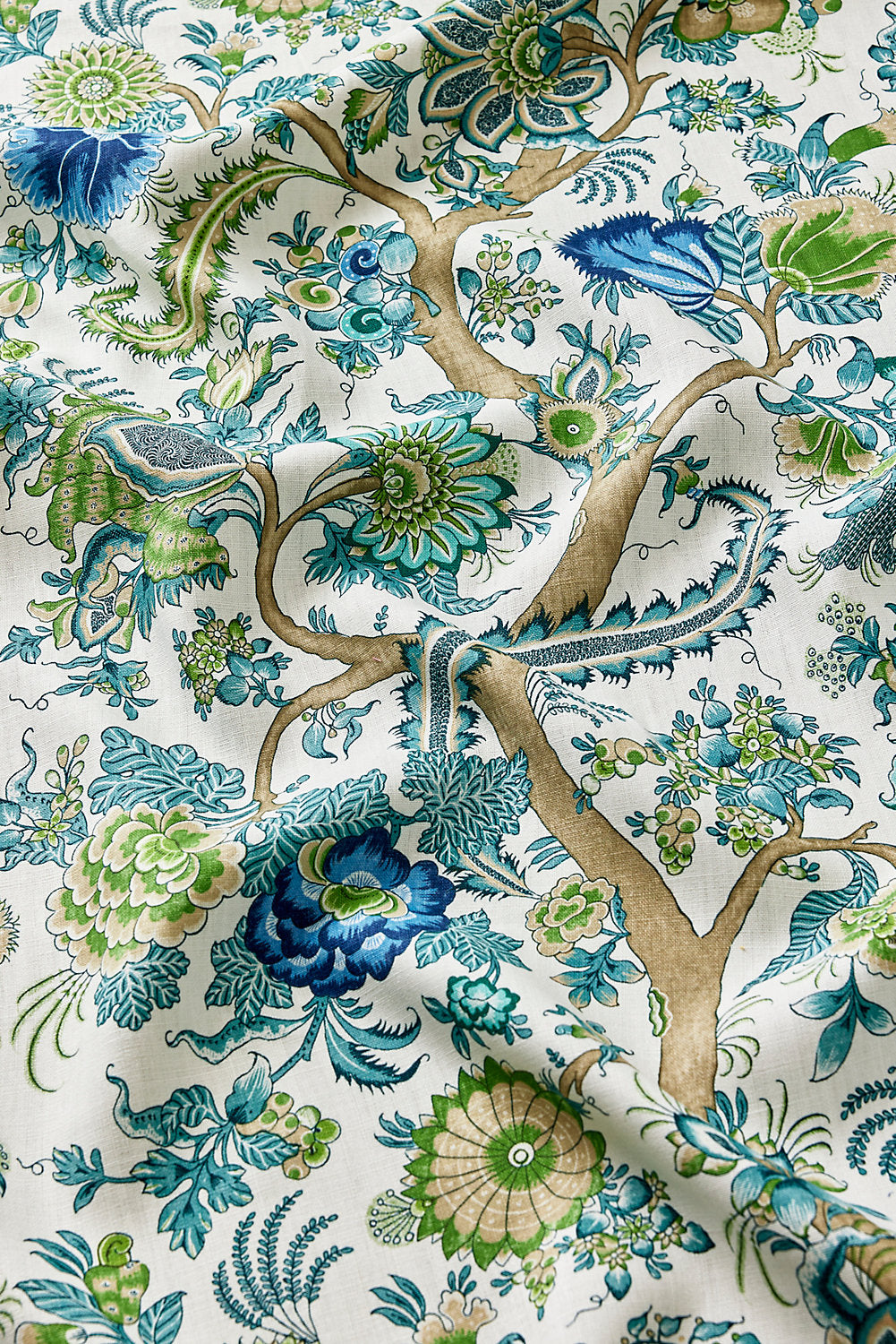 Metropolitan Palampore Print - Aegean