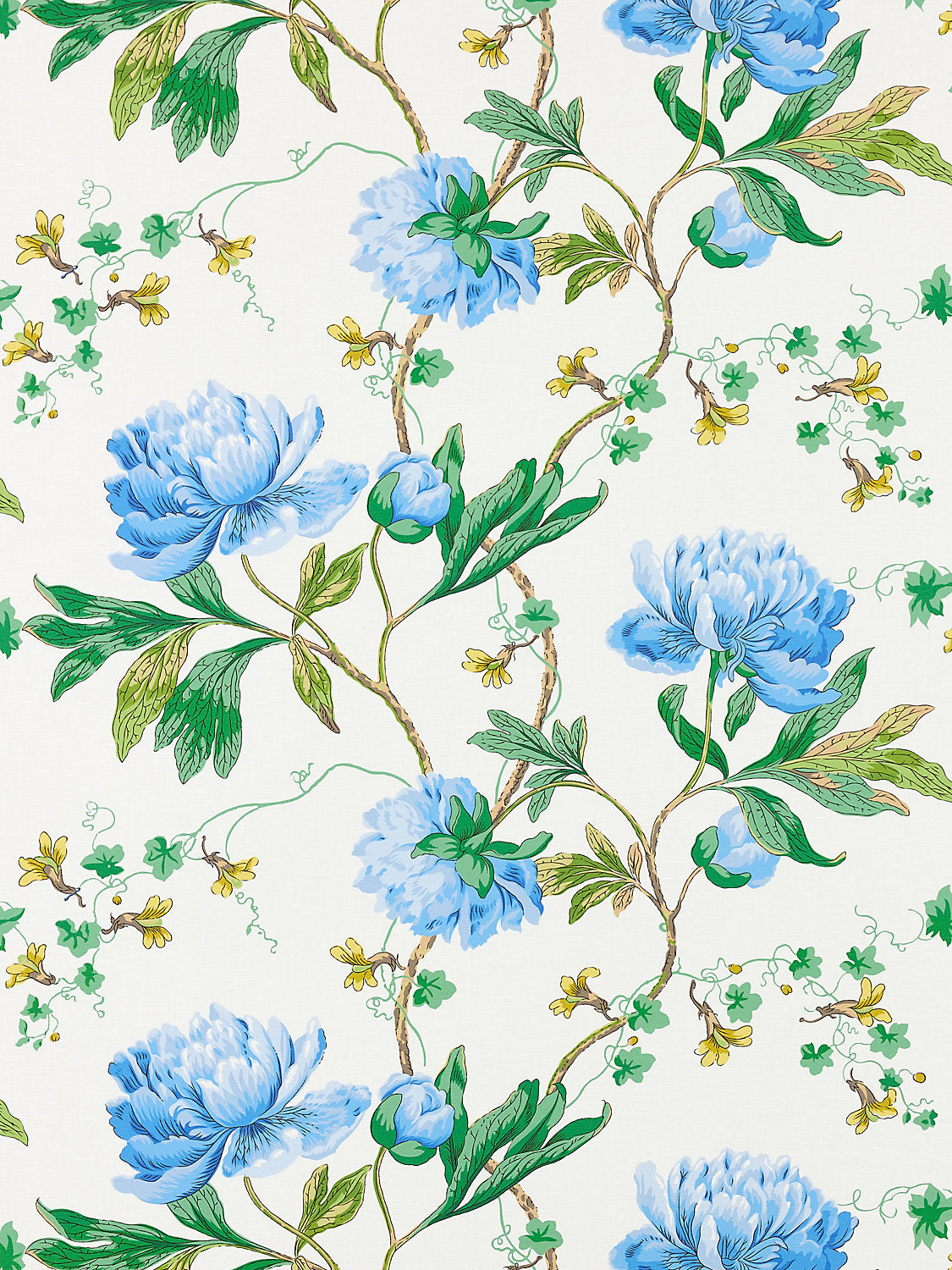 Isadora Print - Bluebonnet - Scalamandre Fabric