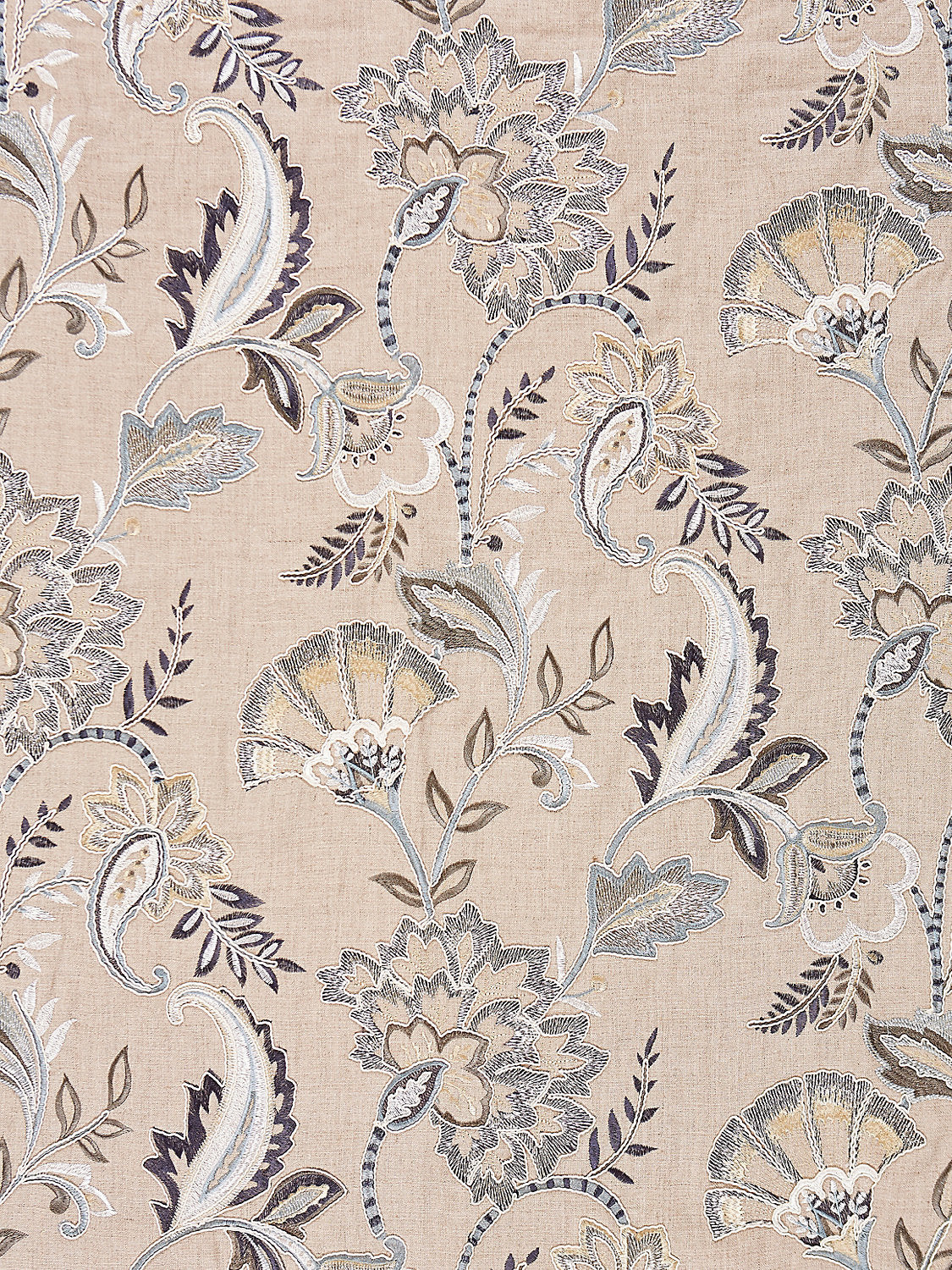 Adara Embroidery - Flax