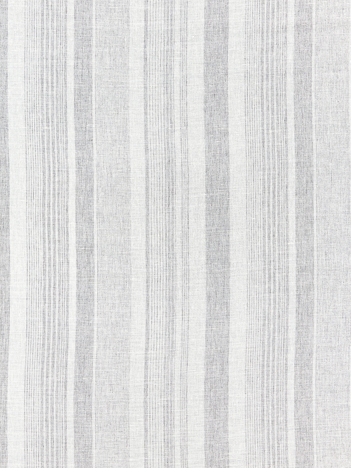 Montauk Stripe Sheer - Fog - Scalamandre Fabric