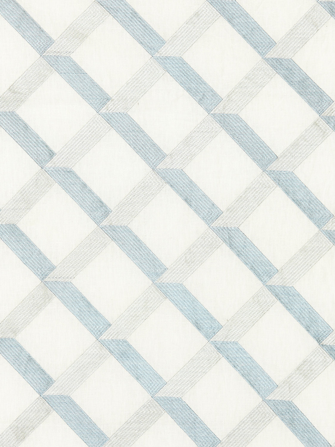 Lattice Embroidery - Water