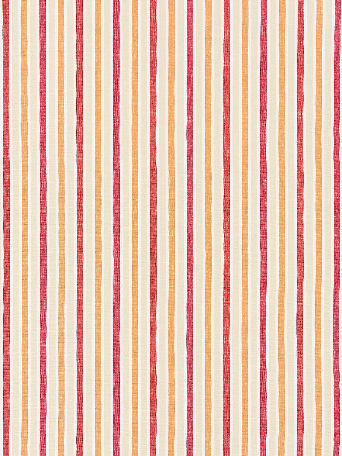 Leeds Cotton Stripe - Coral