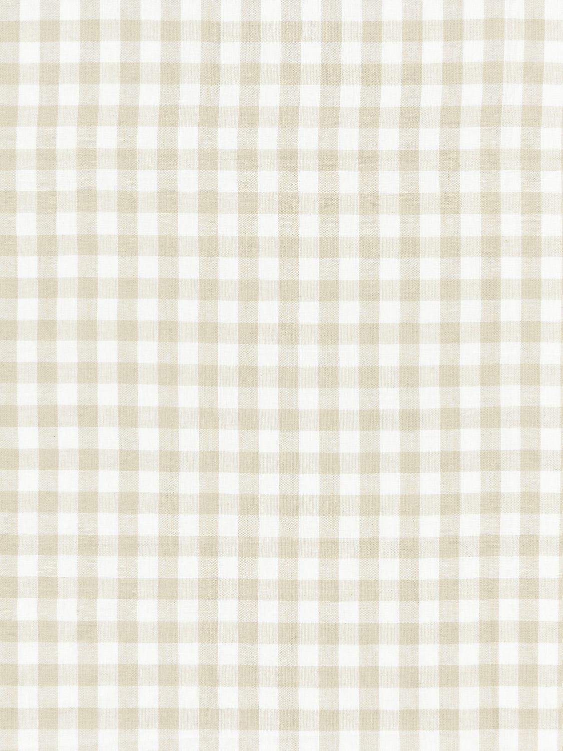 Swedish Linen Check - Flax - Scalamandre Fabric