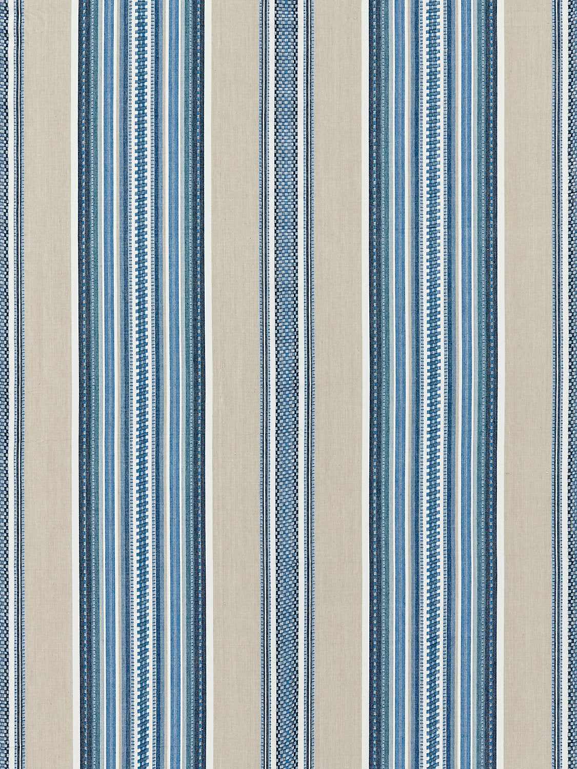 Cyrus Cotton Stripe - Chambray