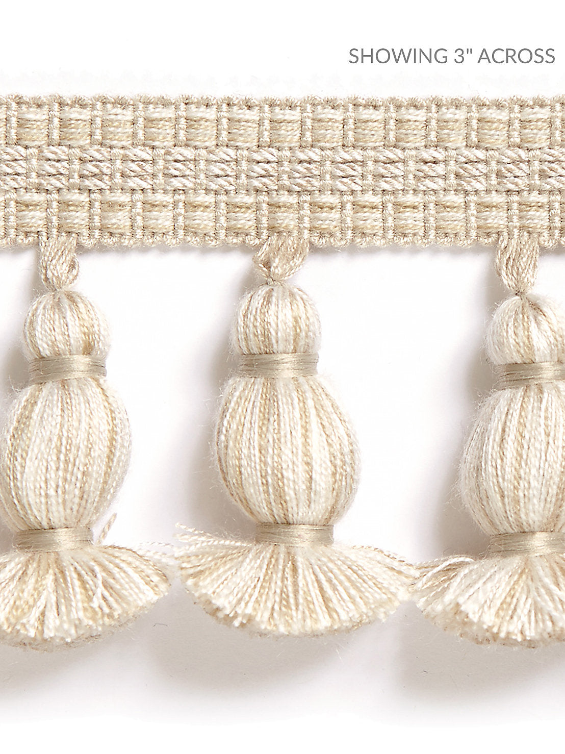 Halsey Onion Fringe - Linen