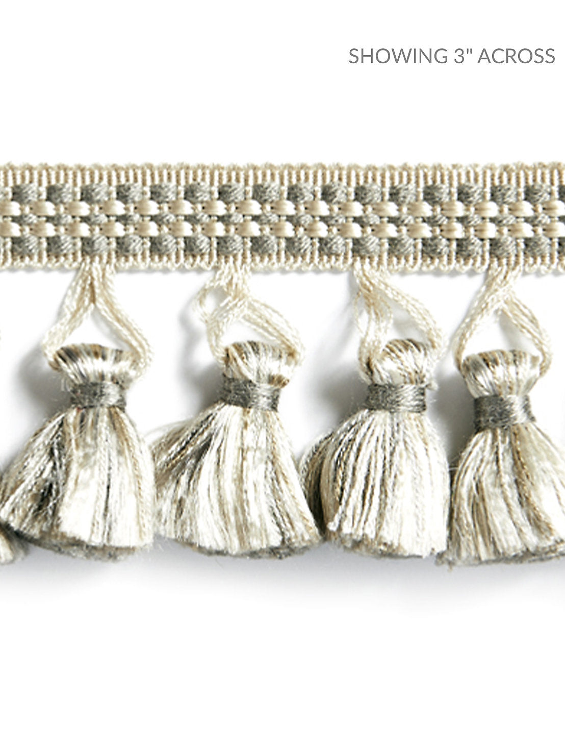 Plaza Tassel Fringe - Heron