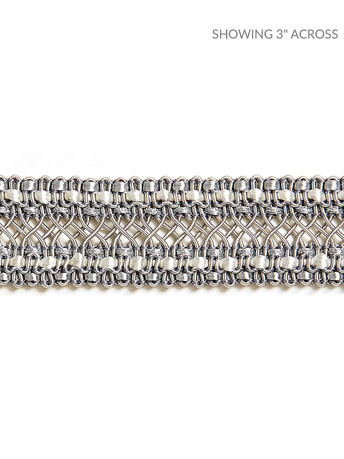 Selena Gimp Braid - Zinc