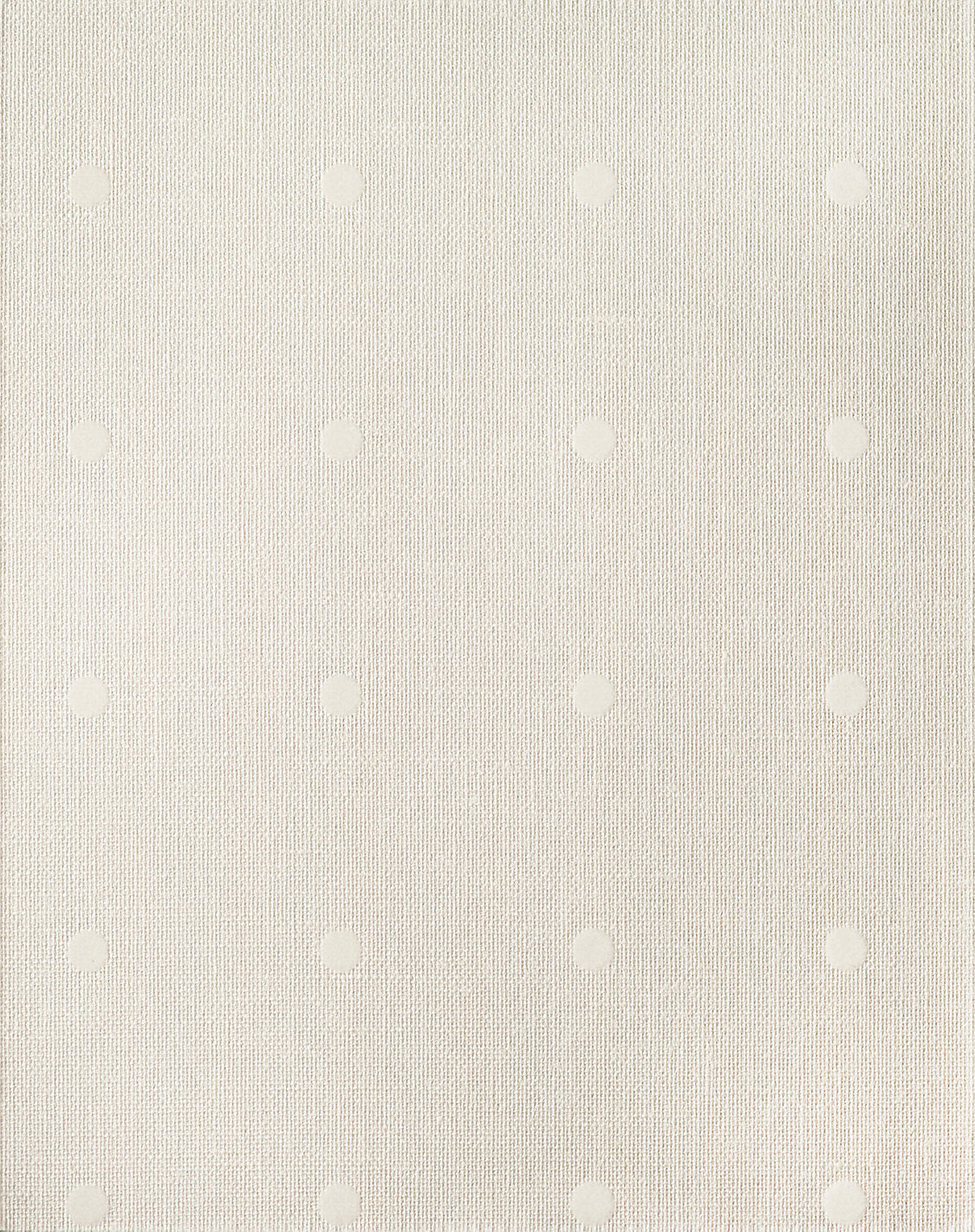 Flocked Point Wallcovering - Cream