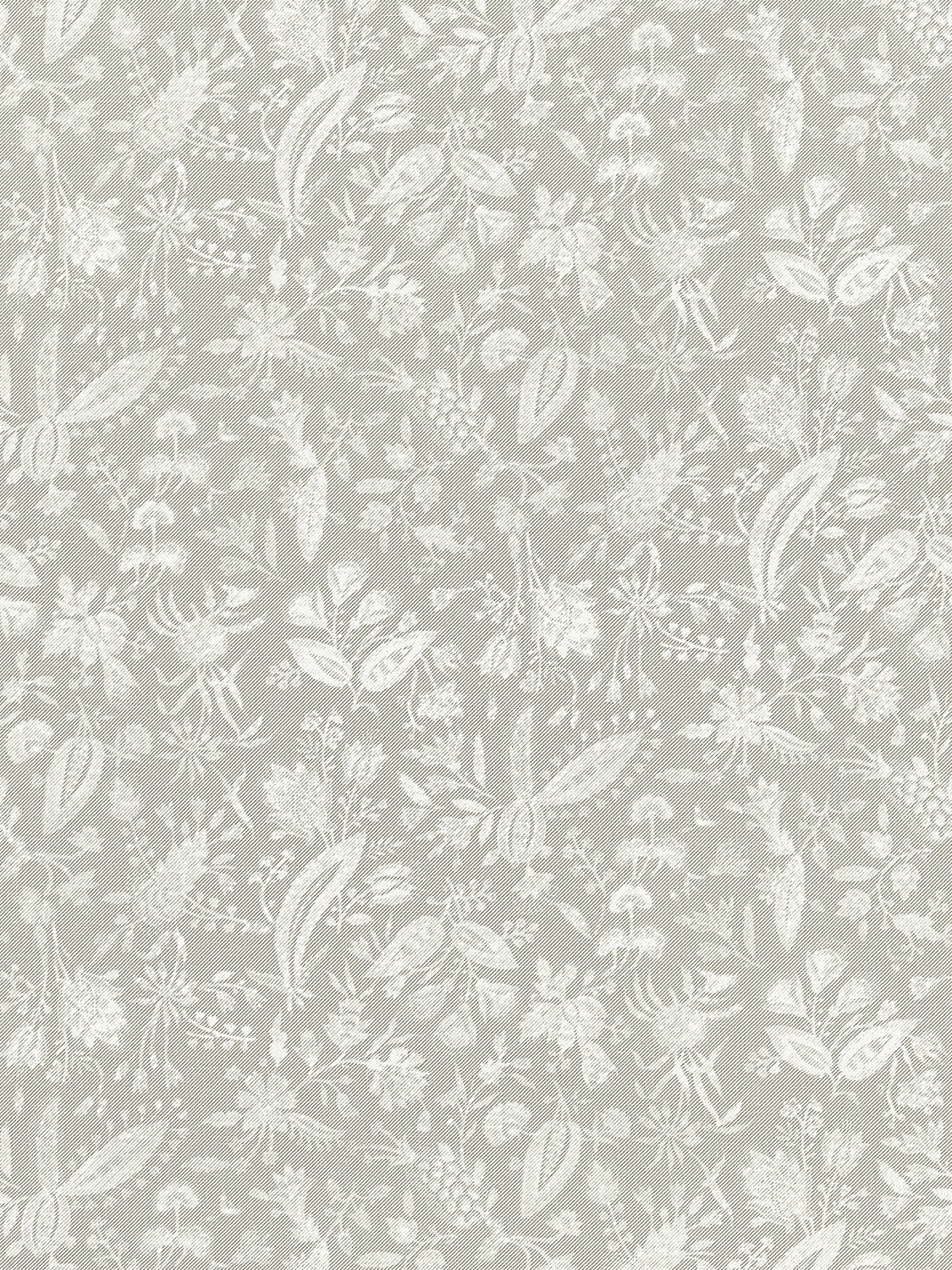Tulia Linen Print - French Grey