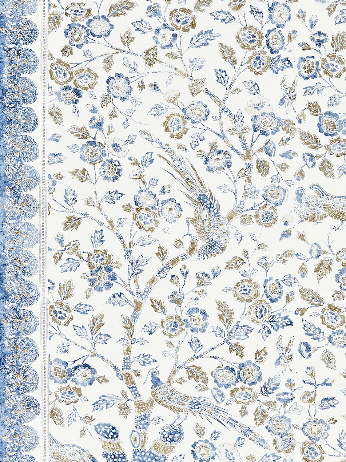 Anissa Print - Lakeside - Scalamandre Fabric