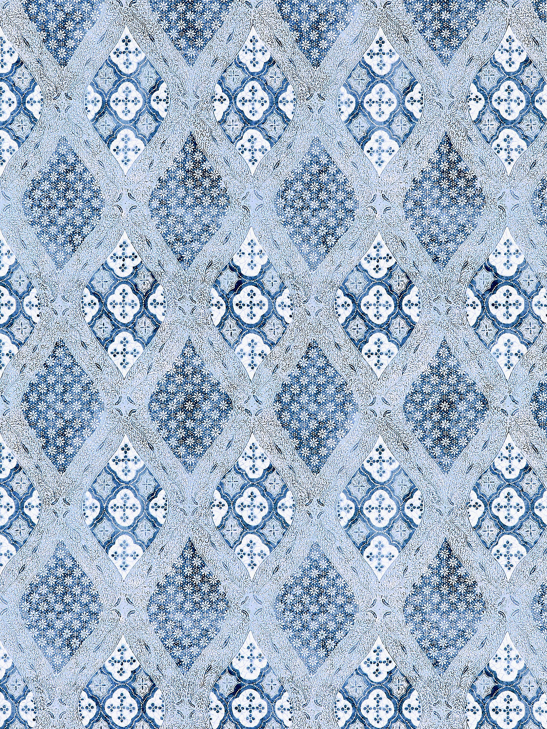 Farrah Print - Lakeside - Scalamandre Fabric