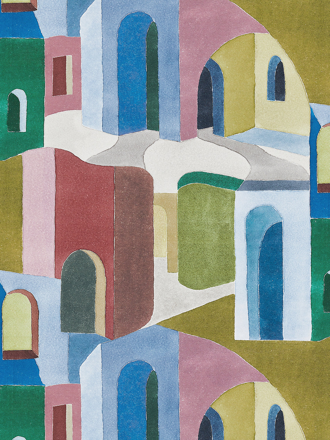 Riad Cotton Print - Jewel