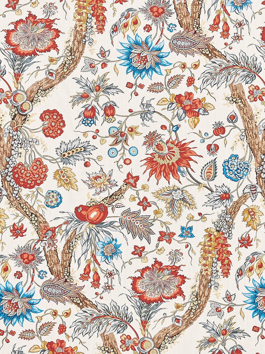 Fleurs Tropicales - Autumn Multi