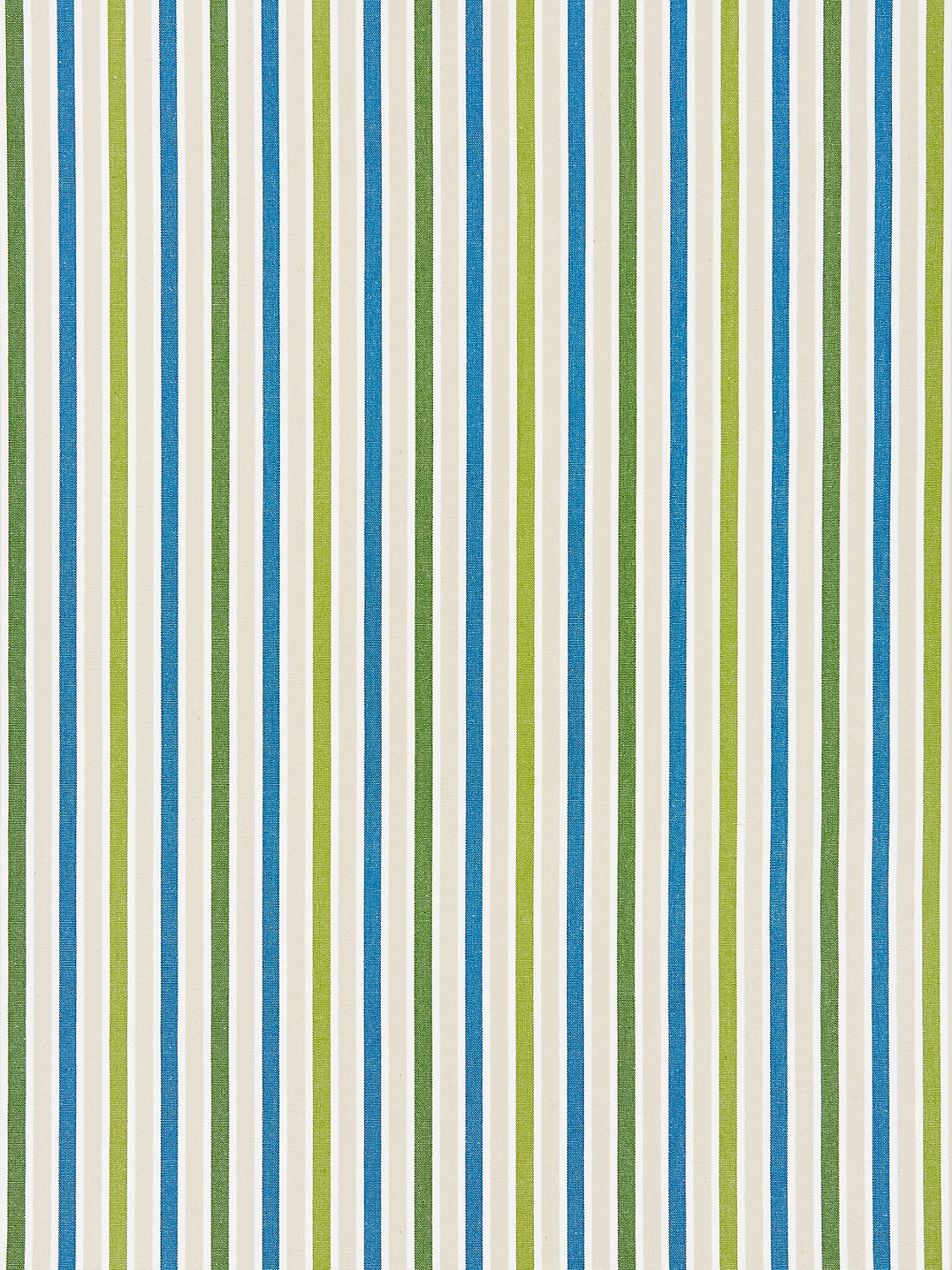 Leeds Cotton Stripe - Ocean Palm